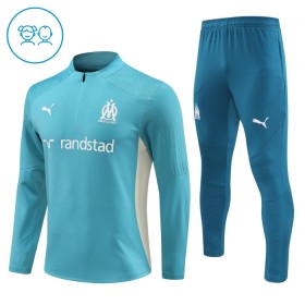 Olympique de Marseille Dětské Tréninkový Mikina Čtvrt Zip 2024-25